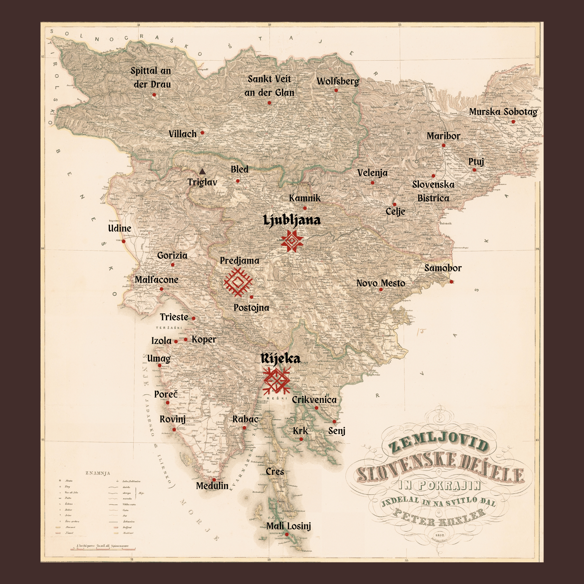 Slovenelands Map